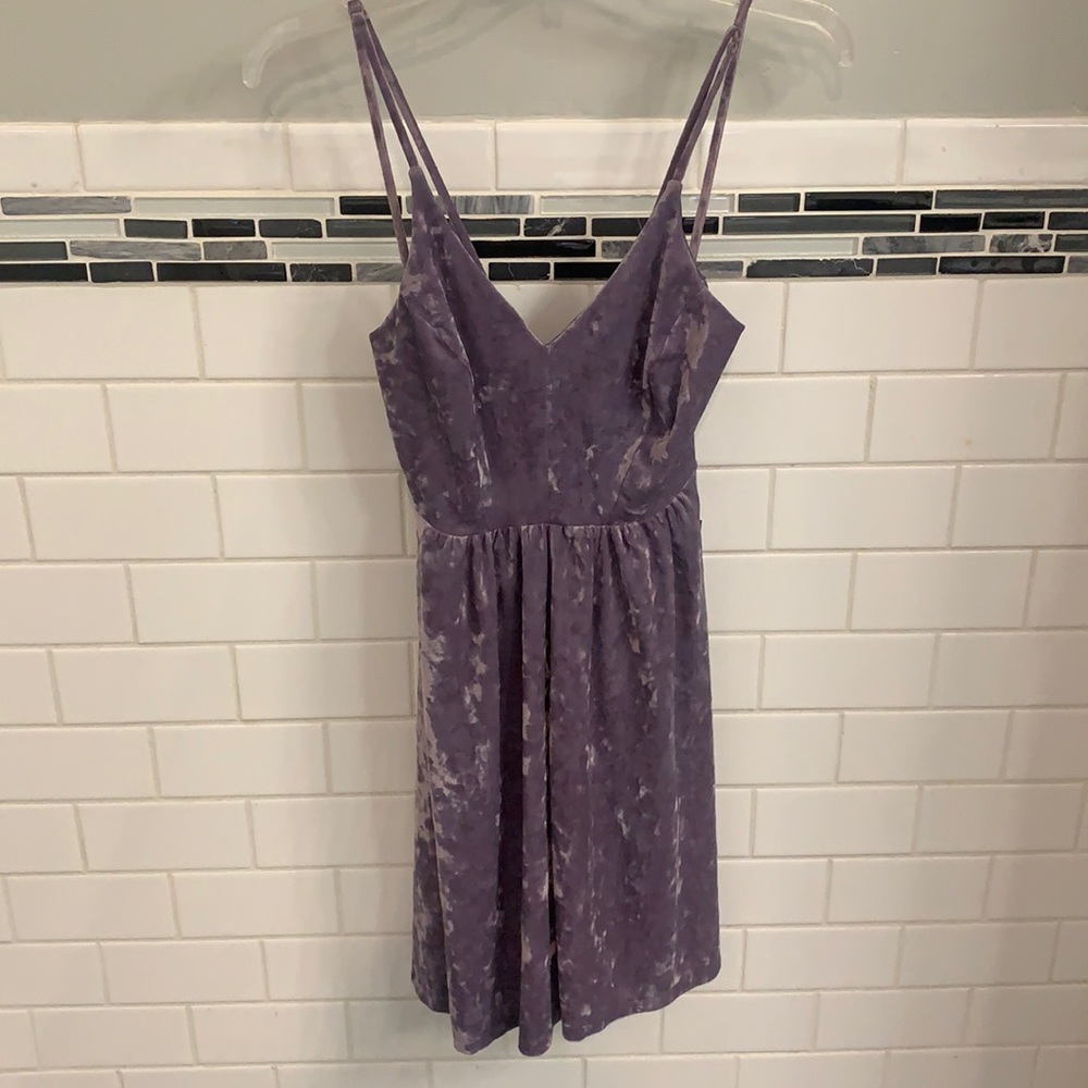 Velvety summer dress